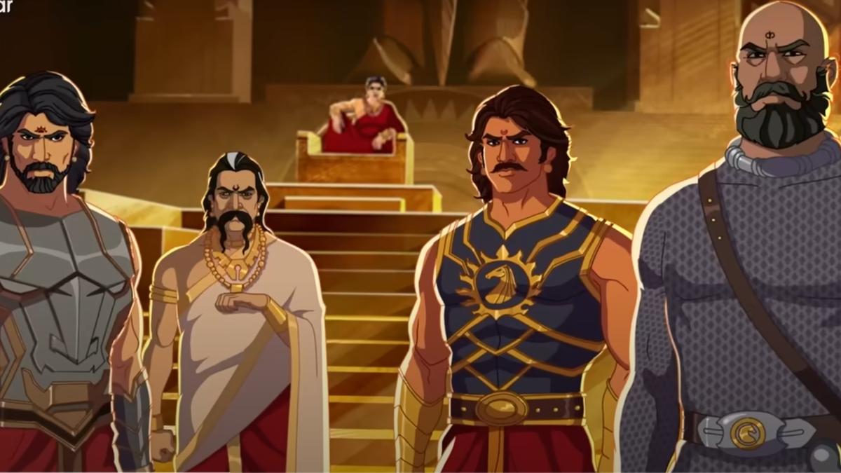 Ss Rajamouli Unveils Disney Hotstar Animation Series Baahubali Crown